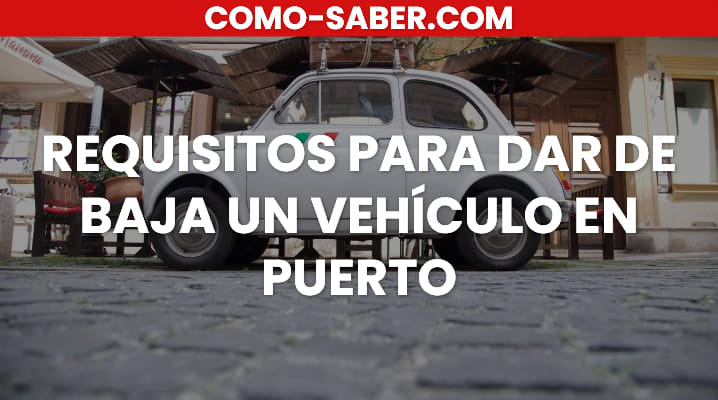 Requisitos para dar de baja un vehículo en Puerto Rico