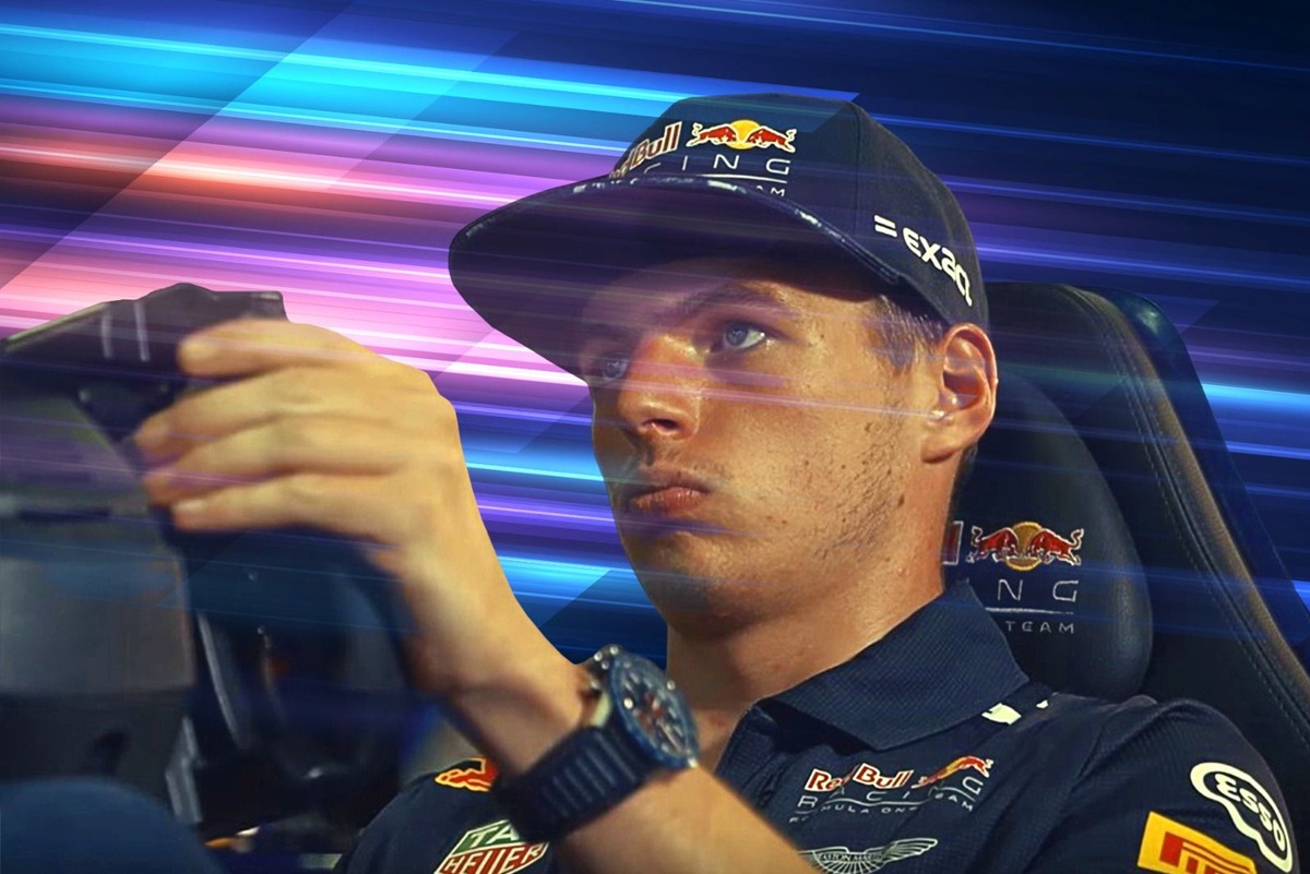 What it's like to compete against Verstappen in a sim racing race